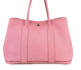 IGLIVE Hermes Garden Party PM 36 Pink Leather, Preowned no Dustbag 20240310