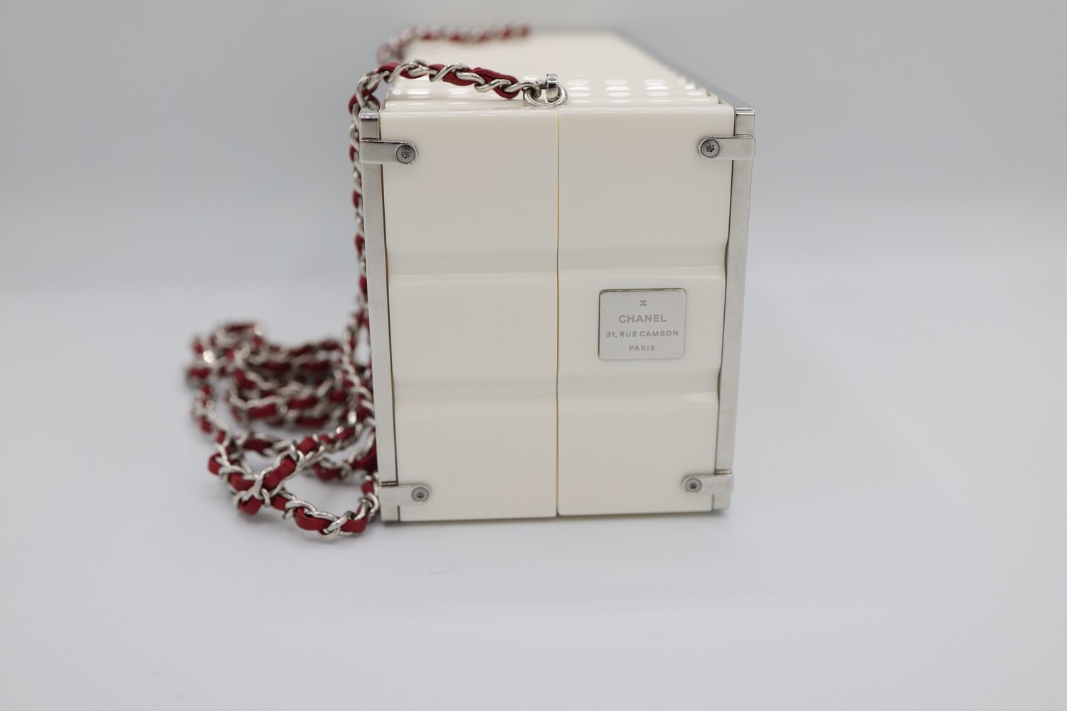 CHANEL コマ 箱 シャネル j12時計ケース空箱 未使用余りコマ コマケース ホワイト