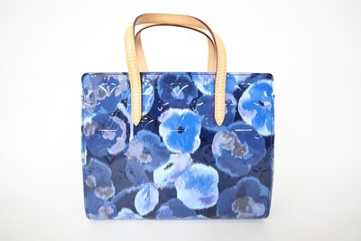 Louis Vuitton Catalina Handbag, Monogram Vernis Blue, Preowned in Box WA001