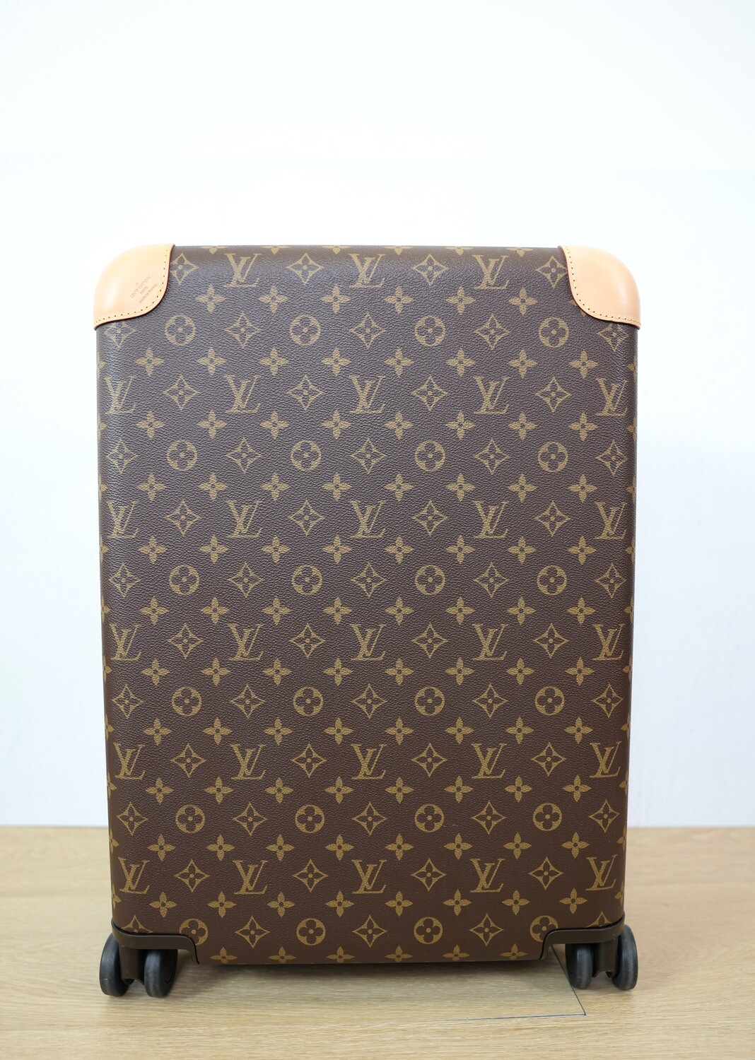 Louis Vuitton Horizon 55 Luggage, Monogram With Silver Hardware, Preowned In Dustbag WA001