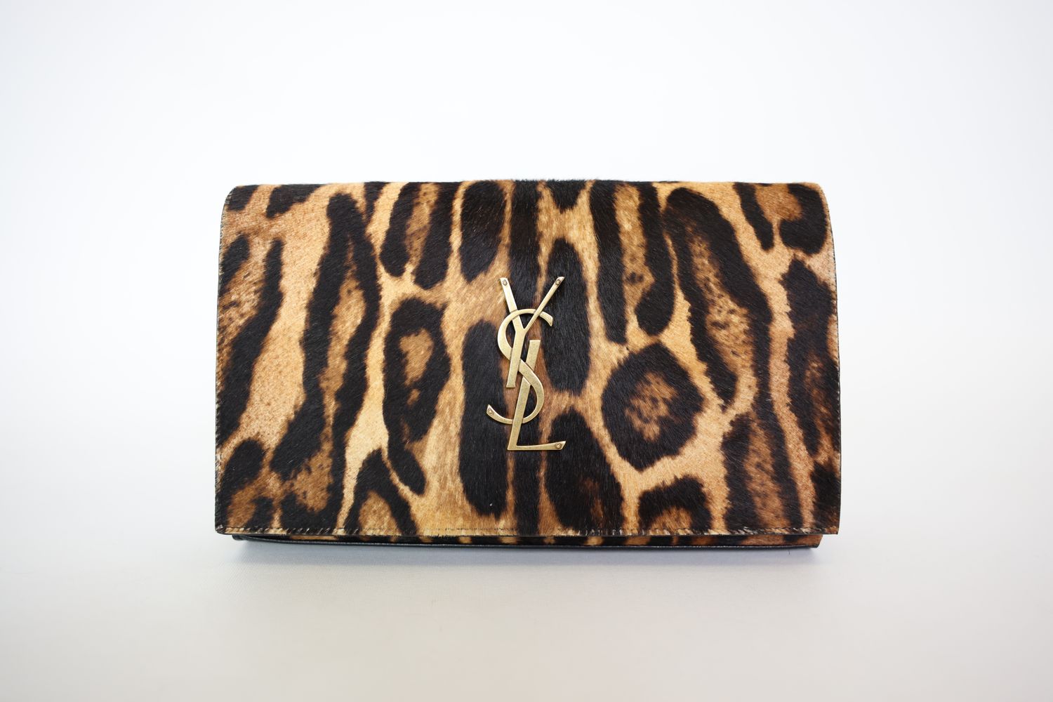 Ysl leopard wallet hotsell