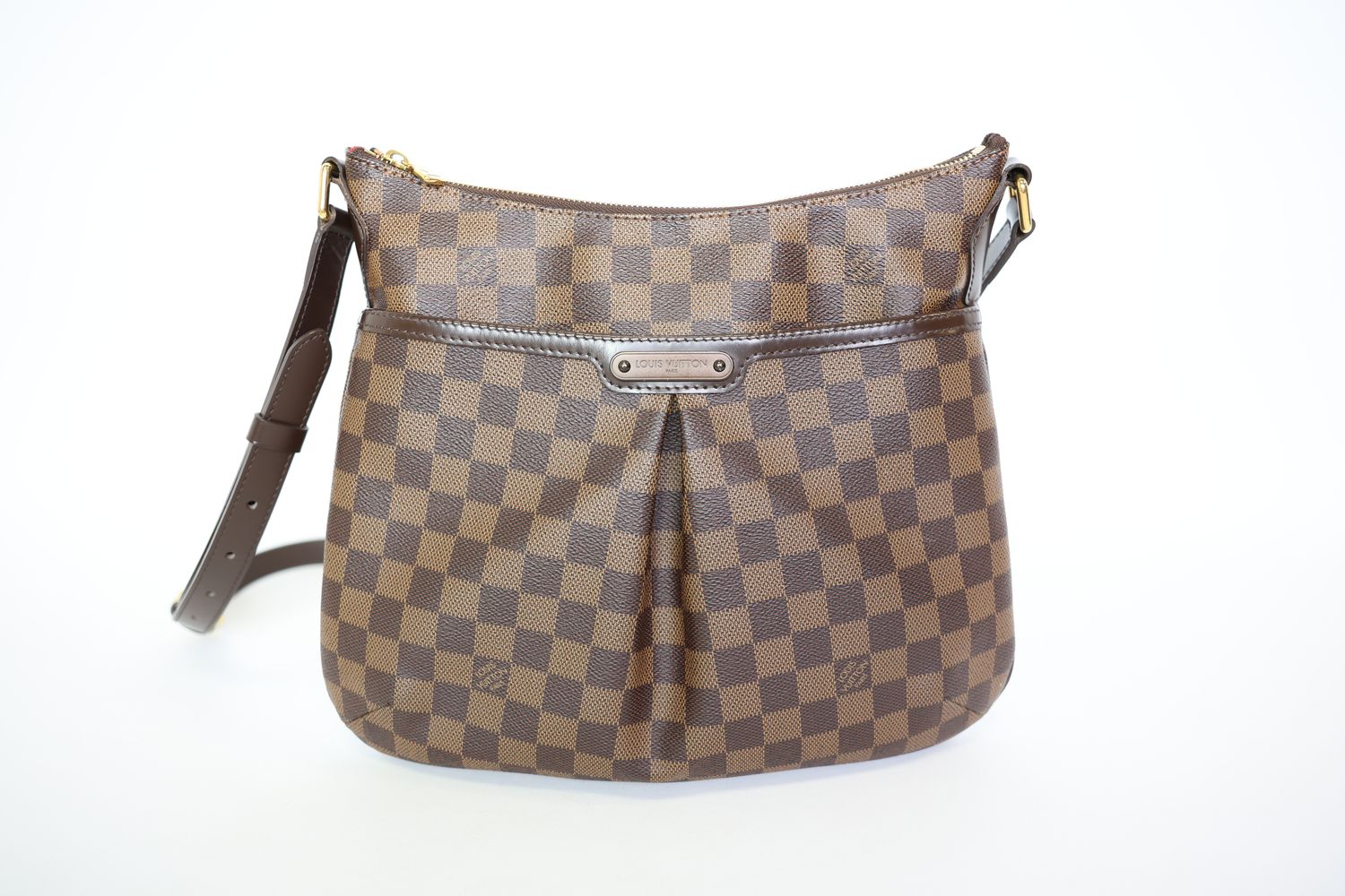 Louis Vuitton Bloomsbury PM, Damier Ebene, Preowned in Dustbag WA001