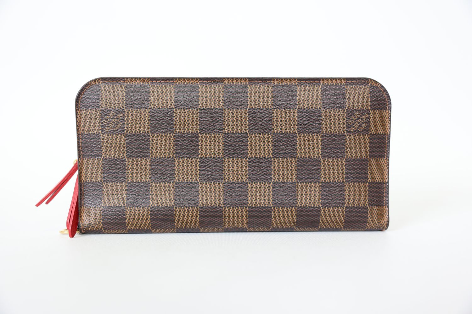 Lv wallet red inside hotsell