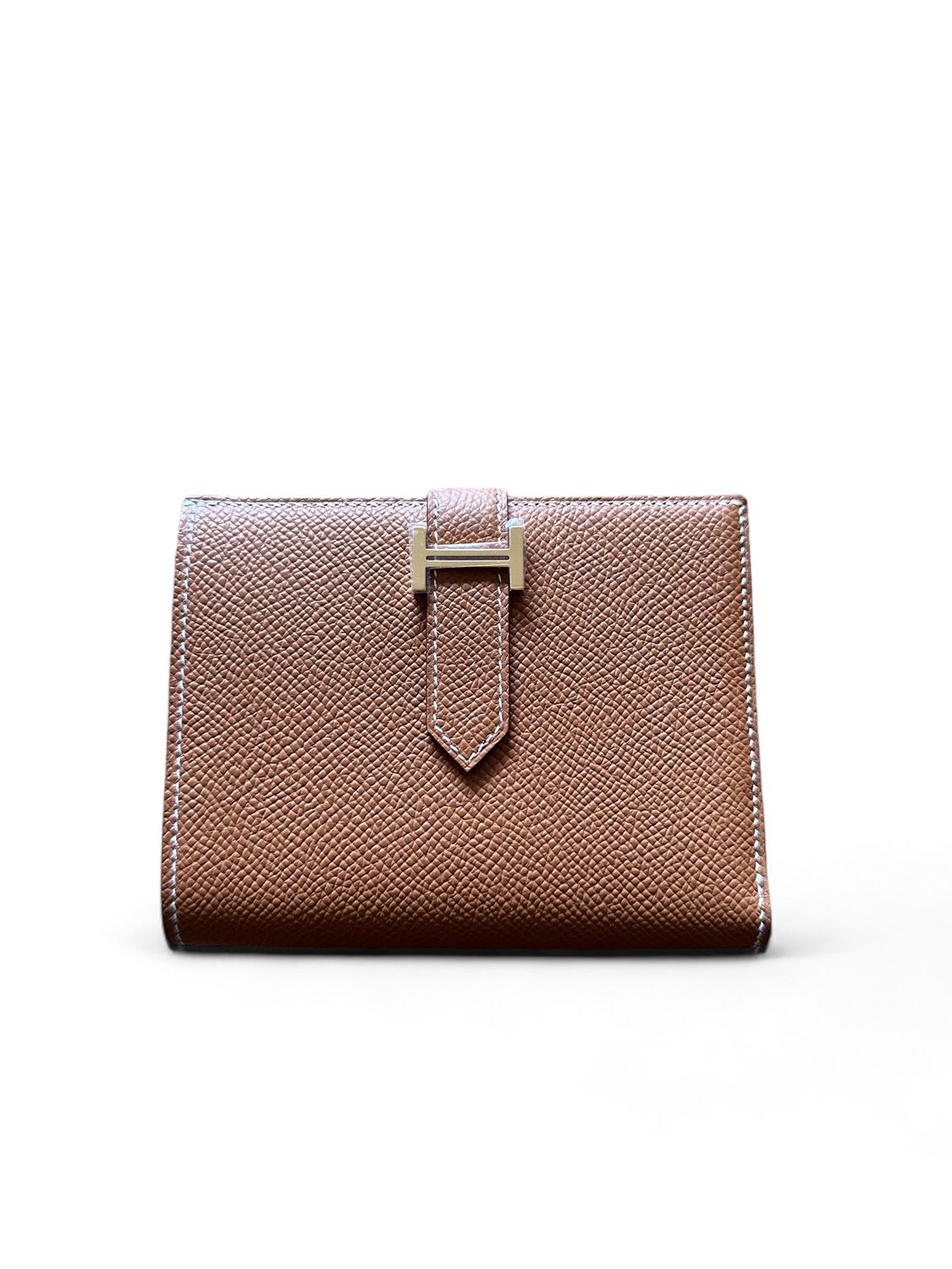 Hermes Epsom Mini Bearn Wallet, Gold Hardware, New in Box (Ships from London)