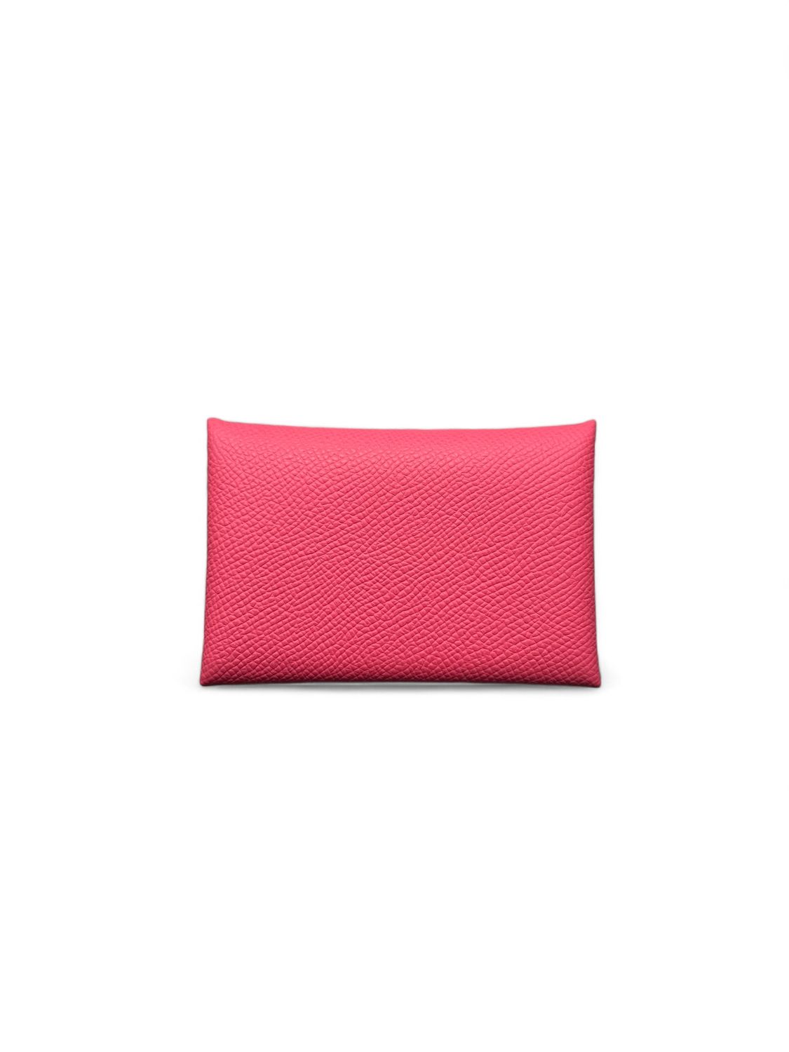 Hermes Calvi Duo Card Case, Pink, New in Box (Ships from London)