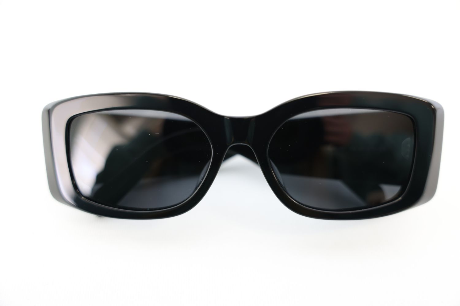 Celine Triomphe XL 01 Sunglasses , Black Acetate with Smoke Lenses, Preowned in Box WA001