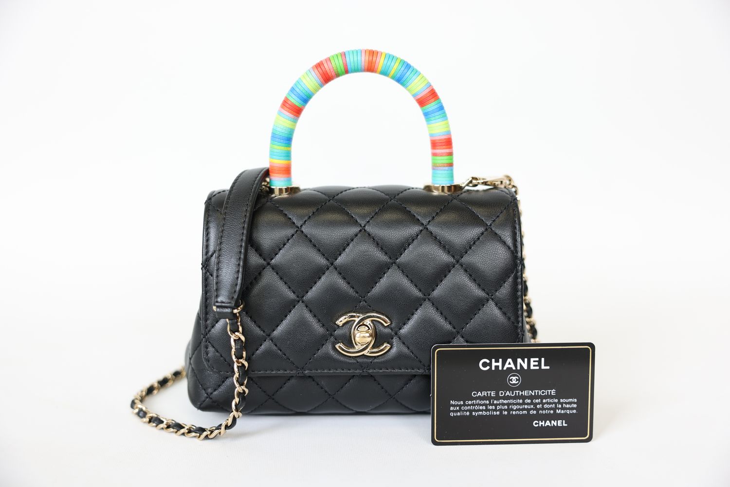Chanel rainbow hardware sale