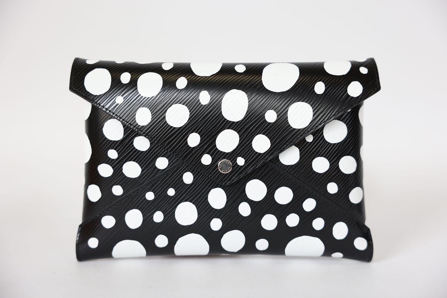 Louis Vuitton X Yayoi Kusama Kirigami Large, Black and White, Preowned in Box WA001