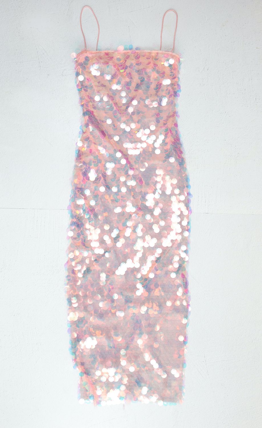 The New Arrivals Phoenix in Blason Rose Dress Maxi Size 34, Pink Hologram, New WA001