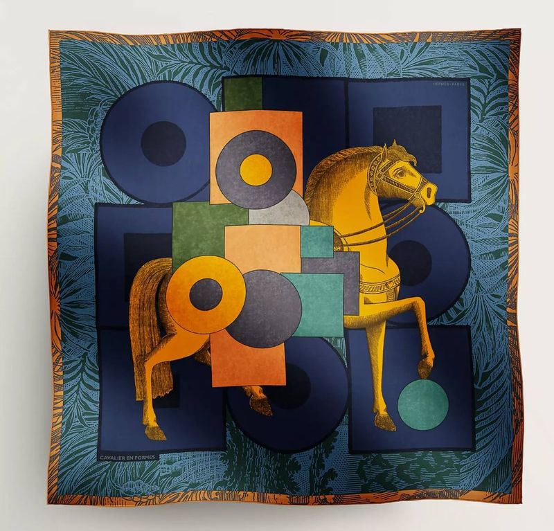 Hermes Scarf, New In Box CA001