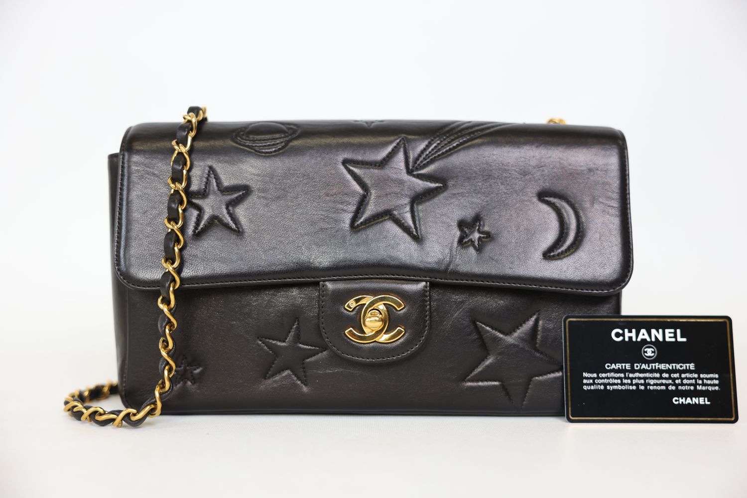 Chanel vintage lambskin sale