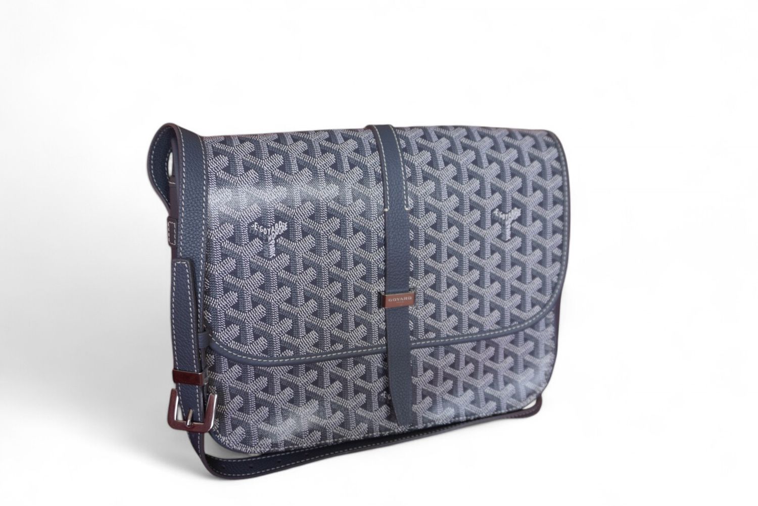 Goyard Belvedere PM, Grey, Preowned in Dustbag (Ships from London)