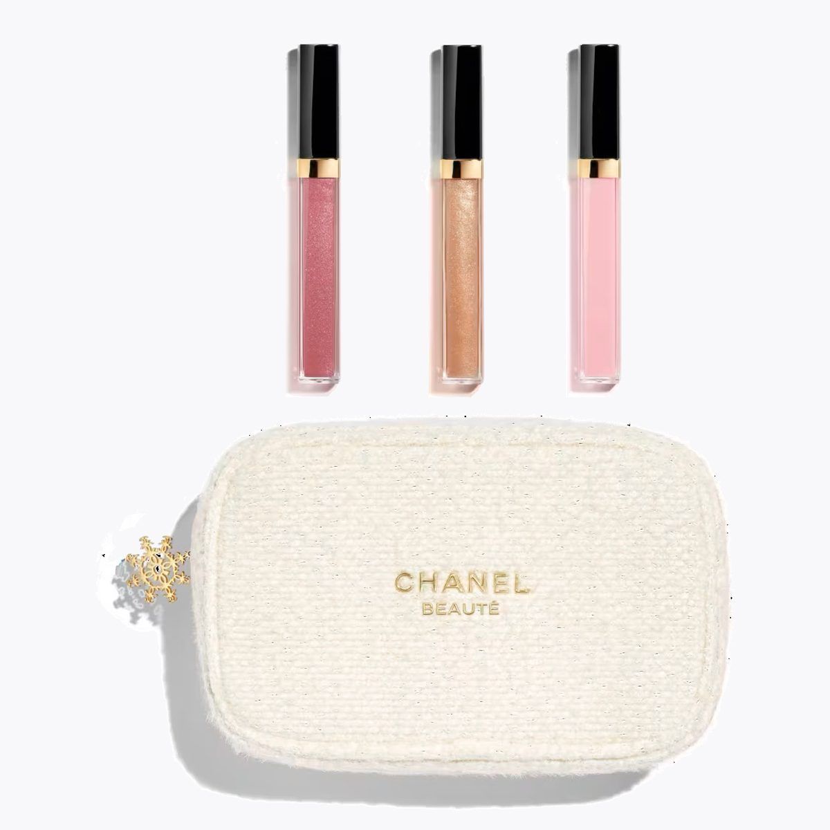 Chanel Holiday Gift Set 2024 Maximum Brilliance Lipgloss Trio, New in Box WA001