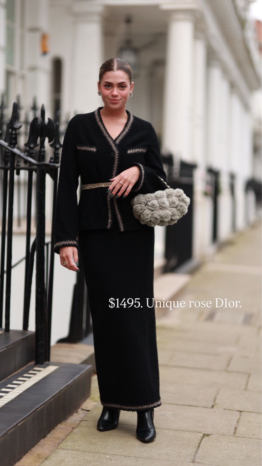 Dior Rabbit Shoulder Bag, Preowned (ships From London)