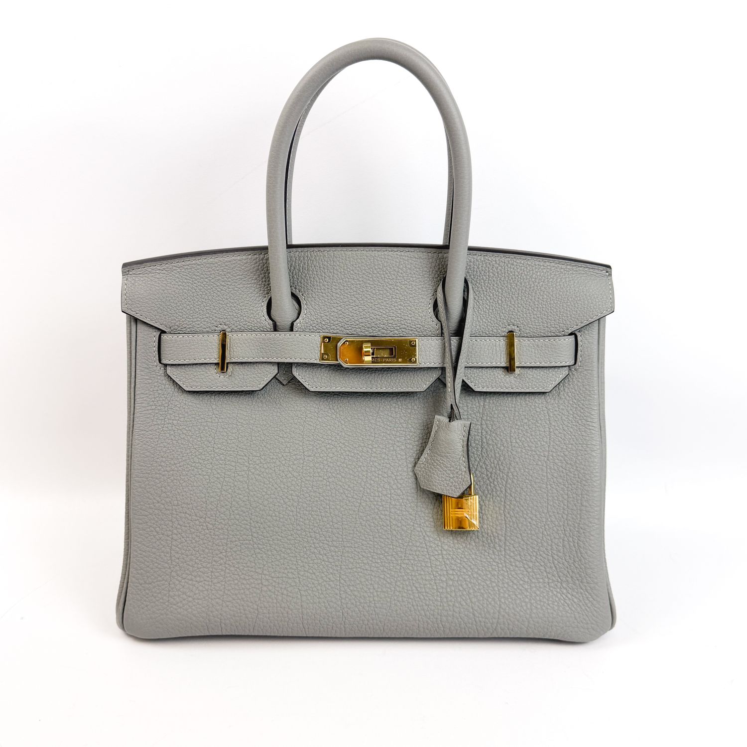 IGLIVE Hermes Birkin 30, Gris Moette Togo Leather, Gold Hardware, Stamp X, Preowned  in Box MA001 20250120 (wire price)