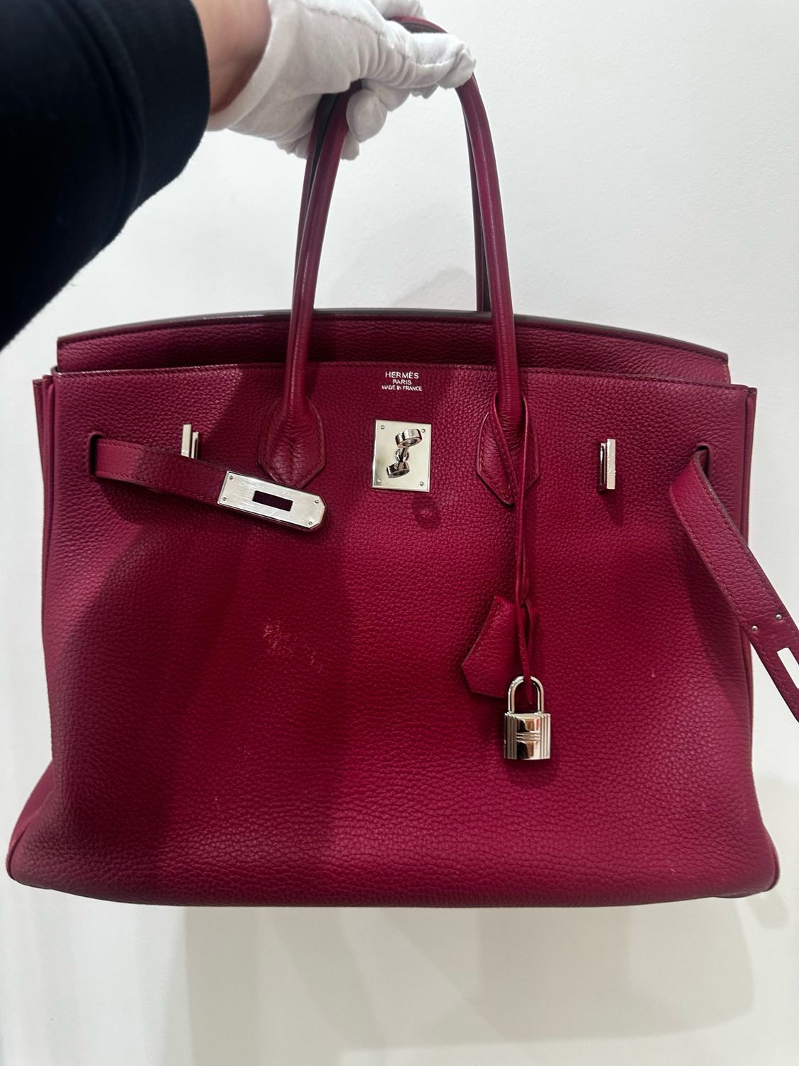 Hermes Birkin 35 Pink Framboise, Preowned (Ships From London)