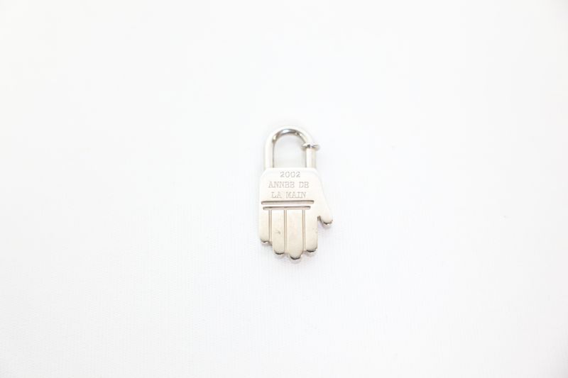 Hermes Annee De La Main Hand Lock Charm, Preowned in Box WA001