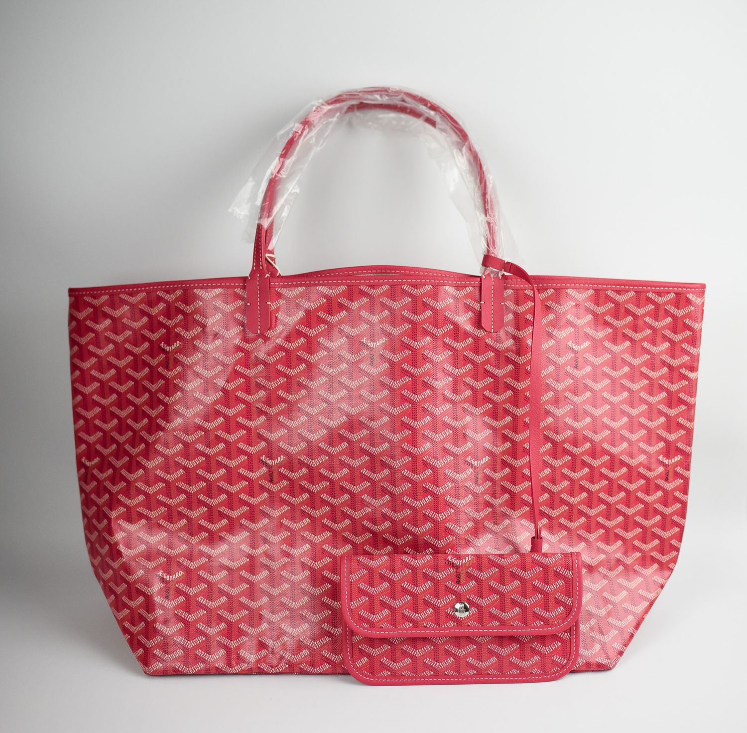 Goyard St. Louis GM Tote, 2025 Le Jardin Limited Edition, Fuchsia, New in Dustbag GA001