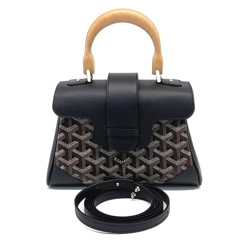 Goyard Saigon Mini, Black, Excellent Condition in Box, GA001P