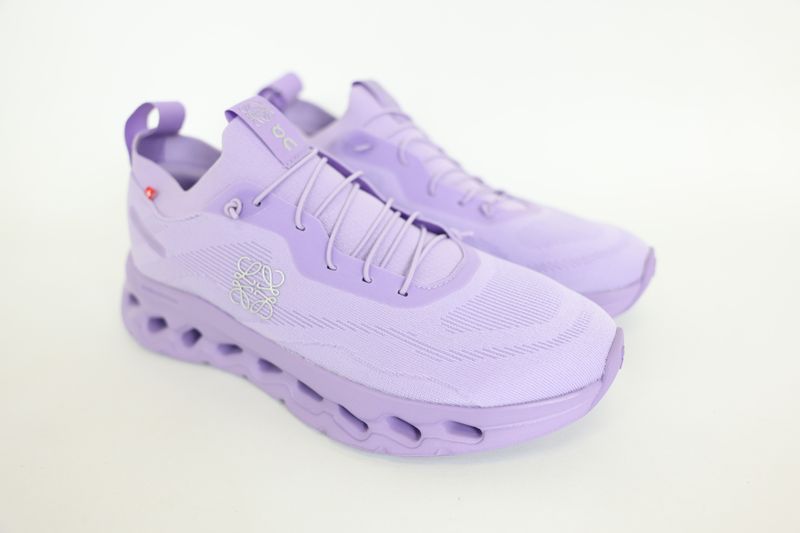 Loewe Shoes, Loewe X On Cloudtilt Anagram Logo Sneaker Size 42,  Purple Rose Polyester, New in Box WA001