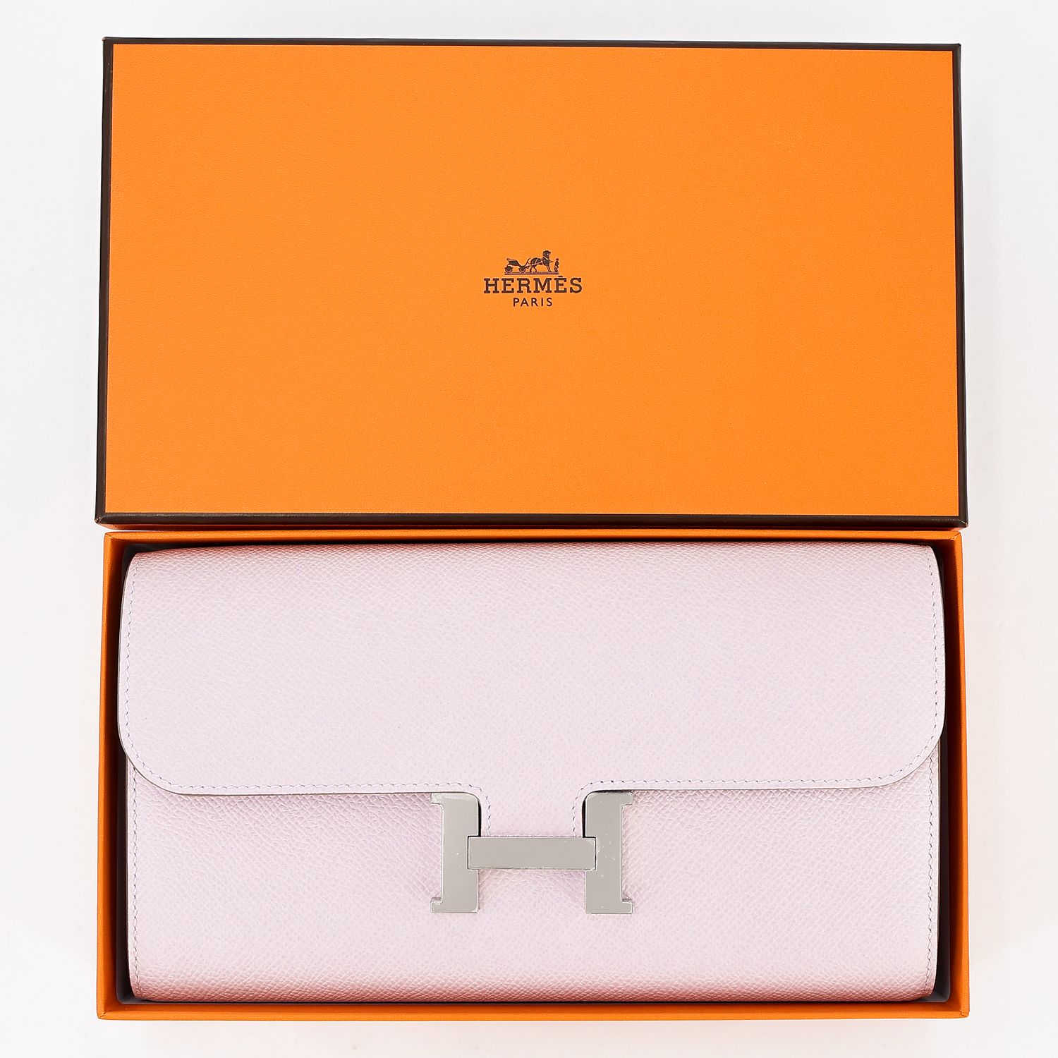 Hermes Constance To Go Mauve Pale, New in Box, KJRB001