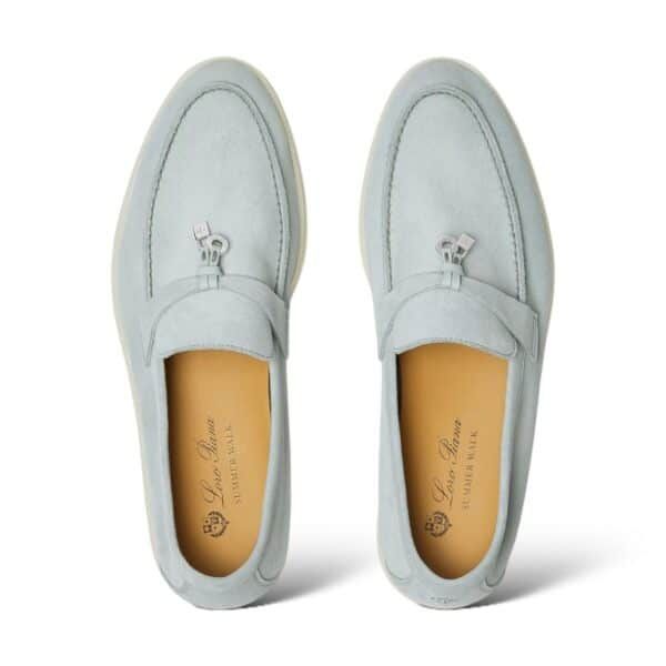 Loro Piana, Summer Walk Shoes, Spring Waterfall Melange, Size 37.5, New in Box MA001