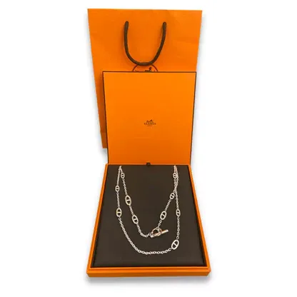Hermes Farendole Necklace 120, New in Box, KJRB001