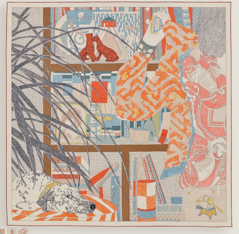Hermes Scarf, 140cm New in Box MA001