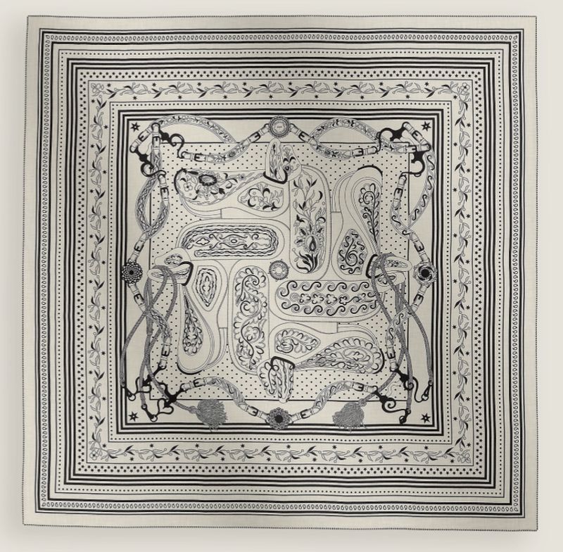 Hermes Scarf, 140cm New in Box MA001