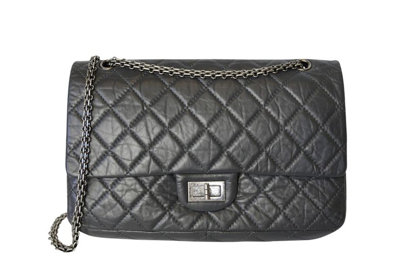 whatnot Chanel Reissue 2.55 Flap Bag 227, Grey Calfskin With