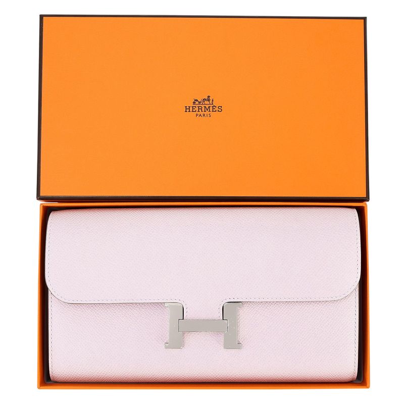 Hermes Constance To Go Mauve Pale, New in Box, KJRB088
