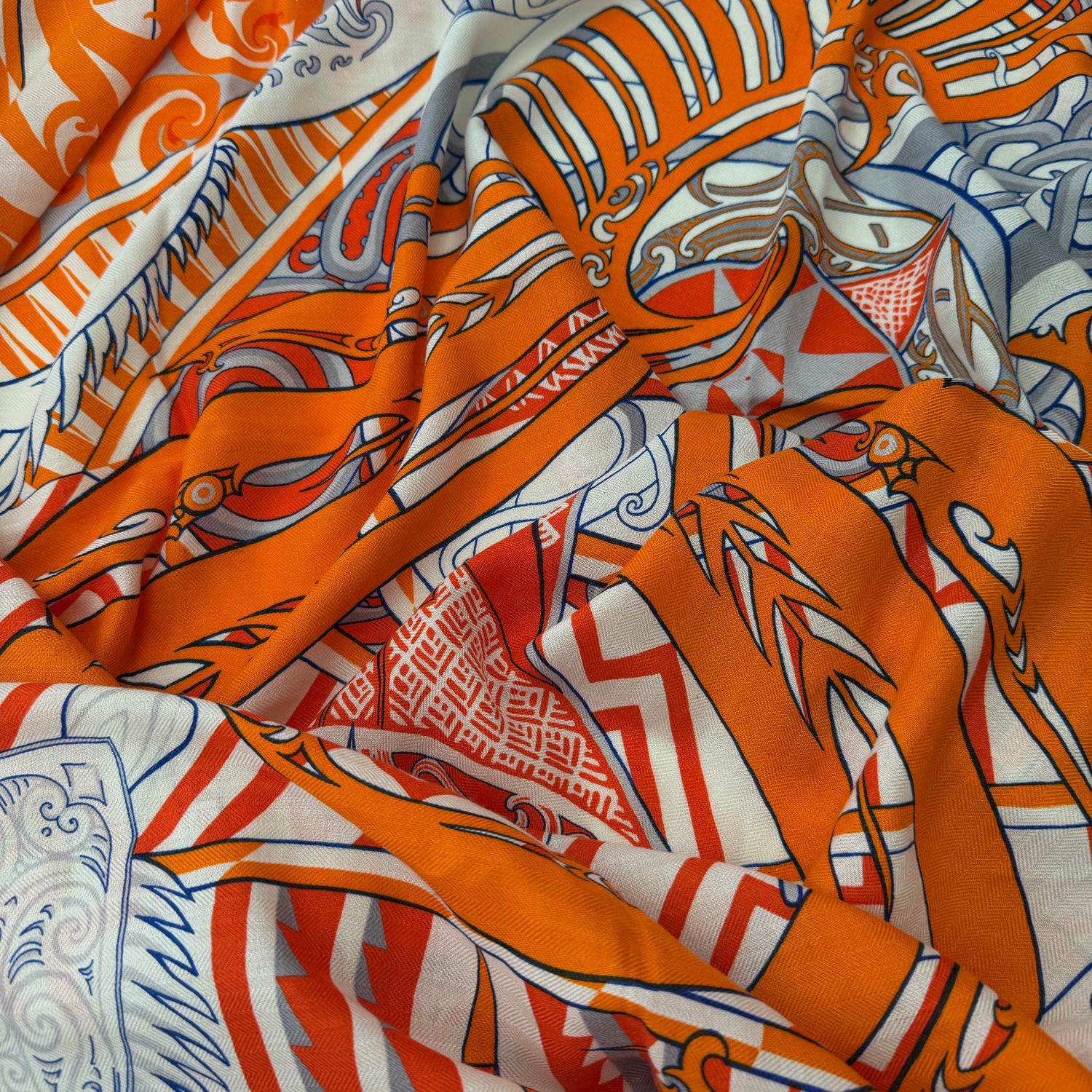 Hermes Scarf, 140cm, Prewoned MA001