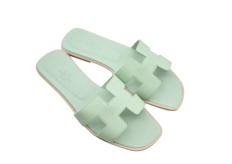 Hermes Oran, Vert Jade Epsom, Size 38, New in Dustbag MA001 Hermes Oran, Vert Jade Epsom, Size 38, New in Dustbag MA001