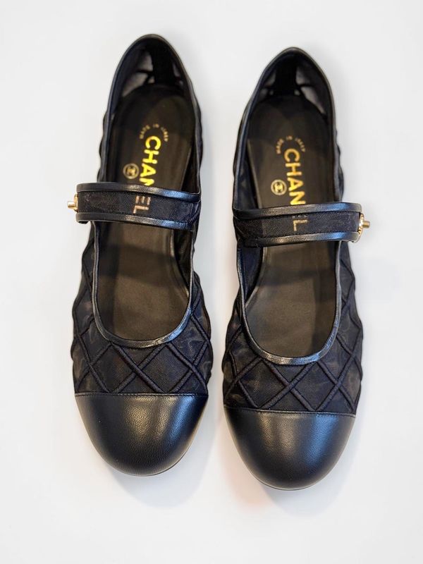 Chanel Shoes, 26A, Black, Size 40, New in Box MA001 Chanel Shoes, 26A, Black, Size 40, New in Box MA001