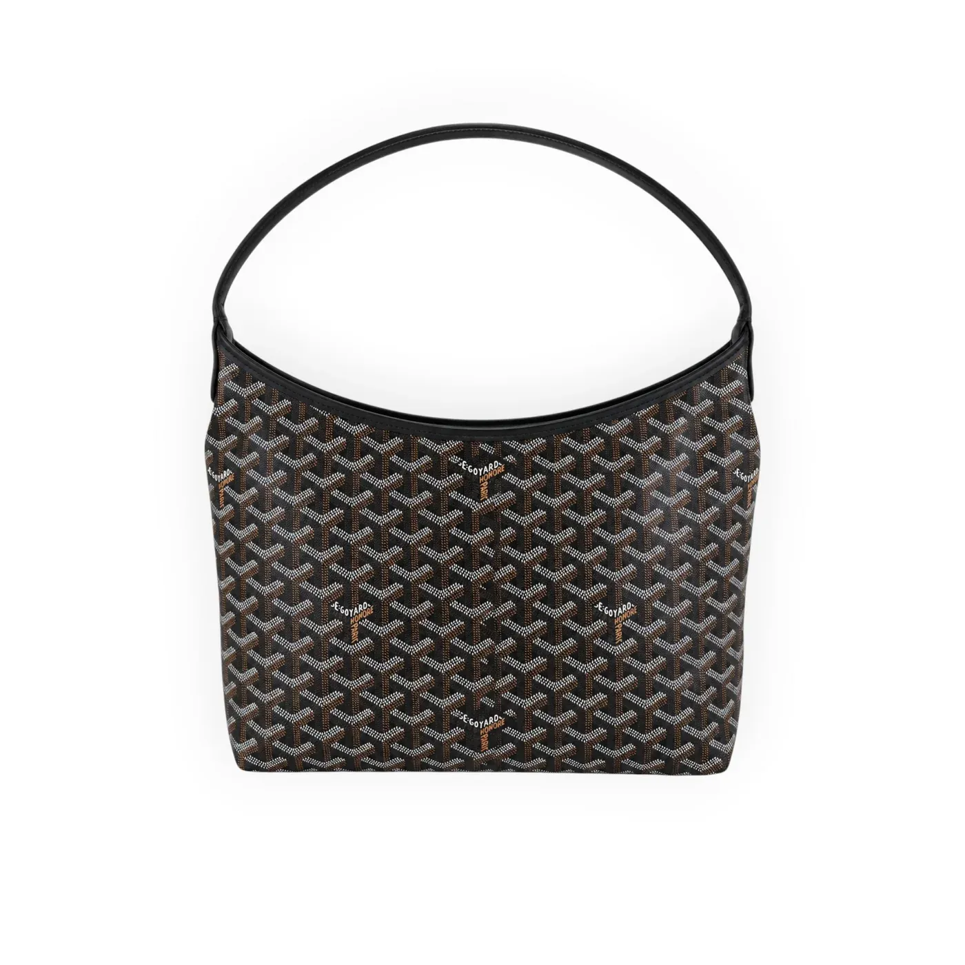 Goyard Black Goyardine Bohème Hobo Bag LND001