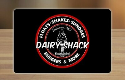 Dairy Shack Gift Card