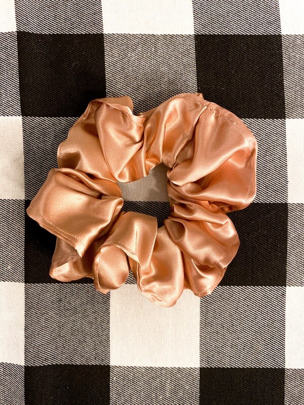 Rose Gold Scrunchy