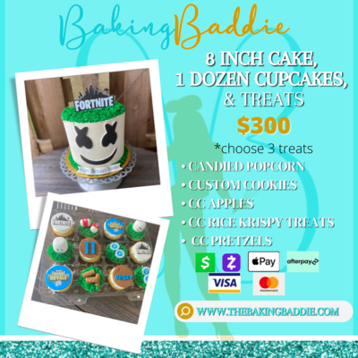 Cake and Treat Package
