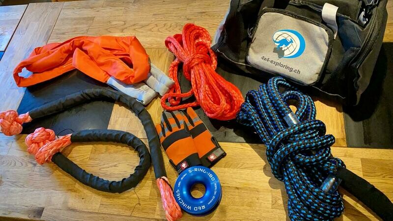 Bergeset Heavy Duty für Fahrzeuge bis 3.5t, mit Winde bis 6.0t