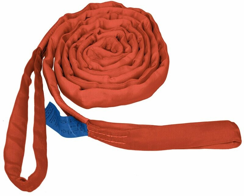 Seilflechter Forstrundschlinge 3m, für Seilwinde bis 6t rot