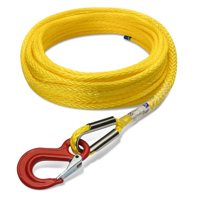 Seilflechter Windenseil für Seilwinde bis 4.5t / 30m mit Haken