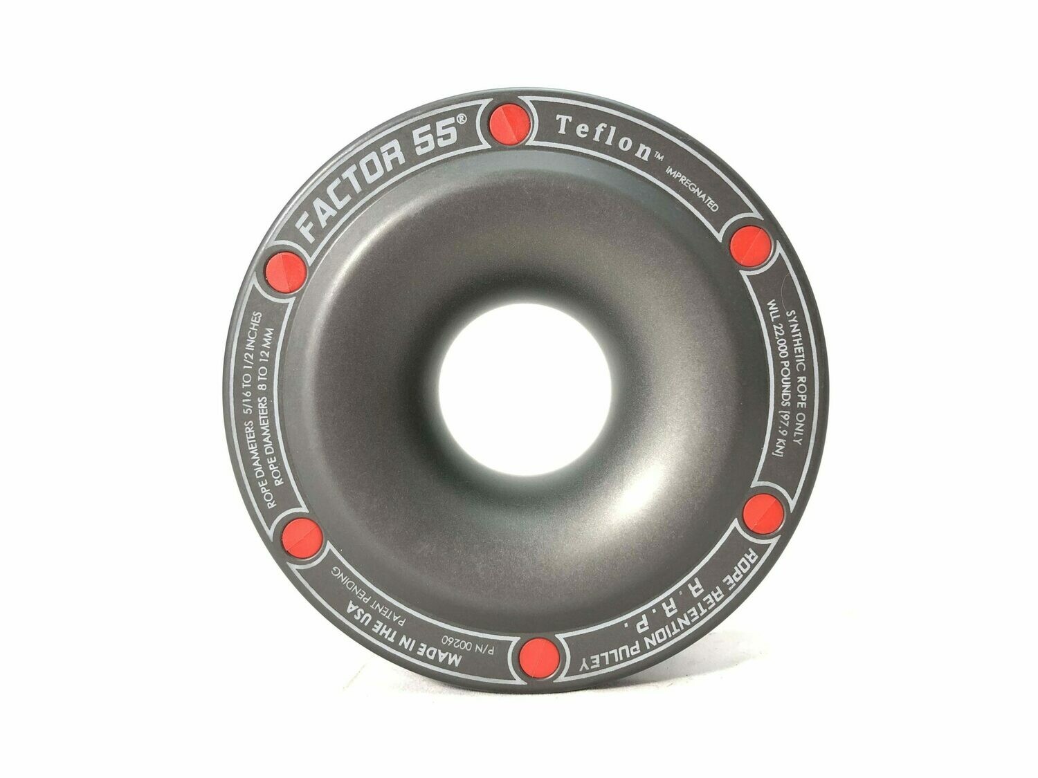 Factor 55 Rope Retention Pulley, Umlenkrolle, AL 9.79t