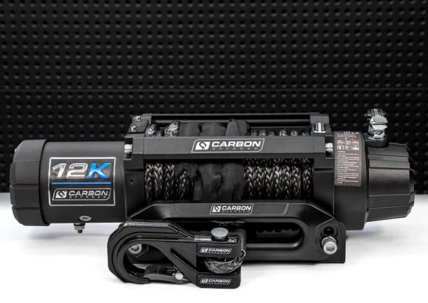 Seilwinde Carbon Offroad  12K Winch, 5.4t Zugkraft, 12V