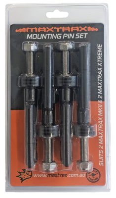 MAXTRAX Mounting Pin Set für 1 Satz MKII &amp; 1 Satz Xtreme, 40mm Gewinde