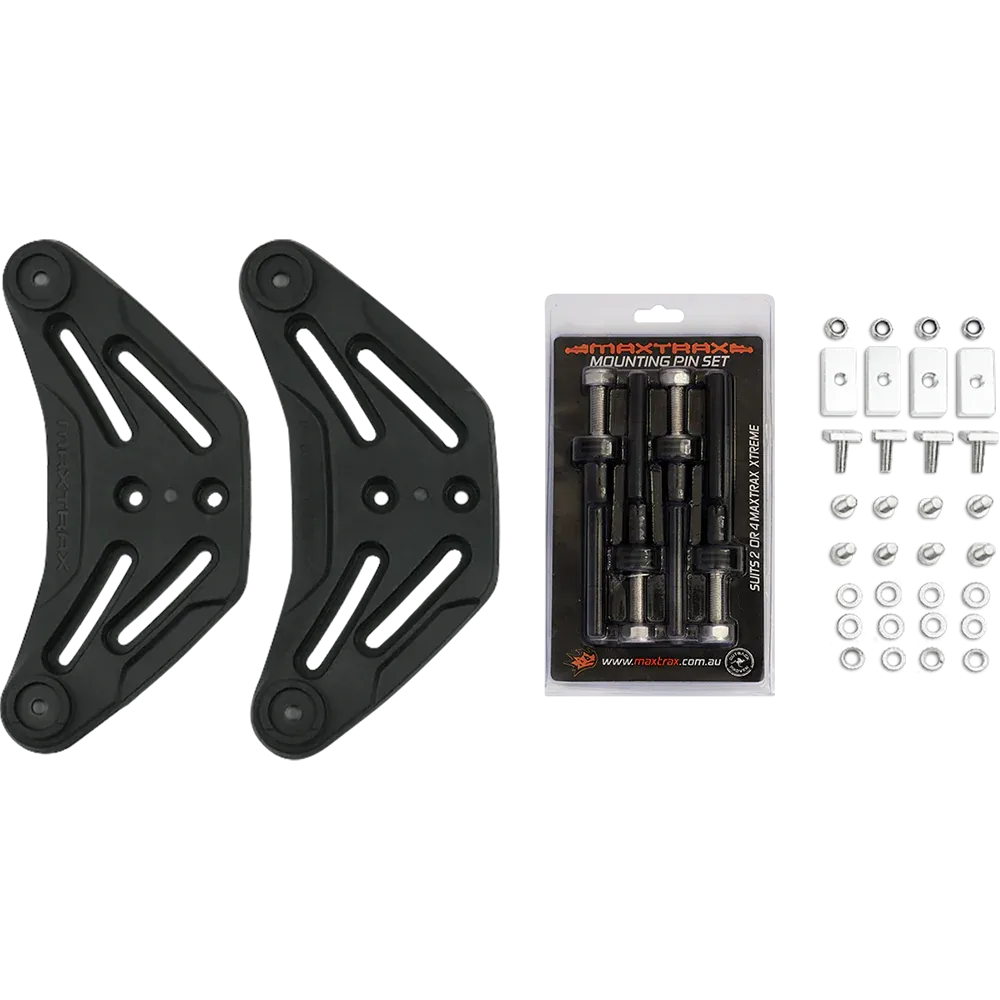 MAXTRAX Flat Bracket Mounting Kit with Universal Pins