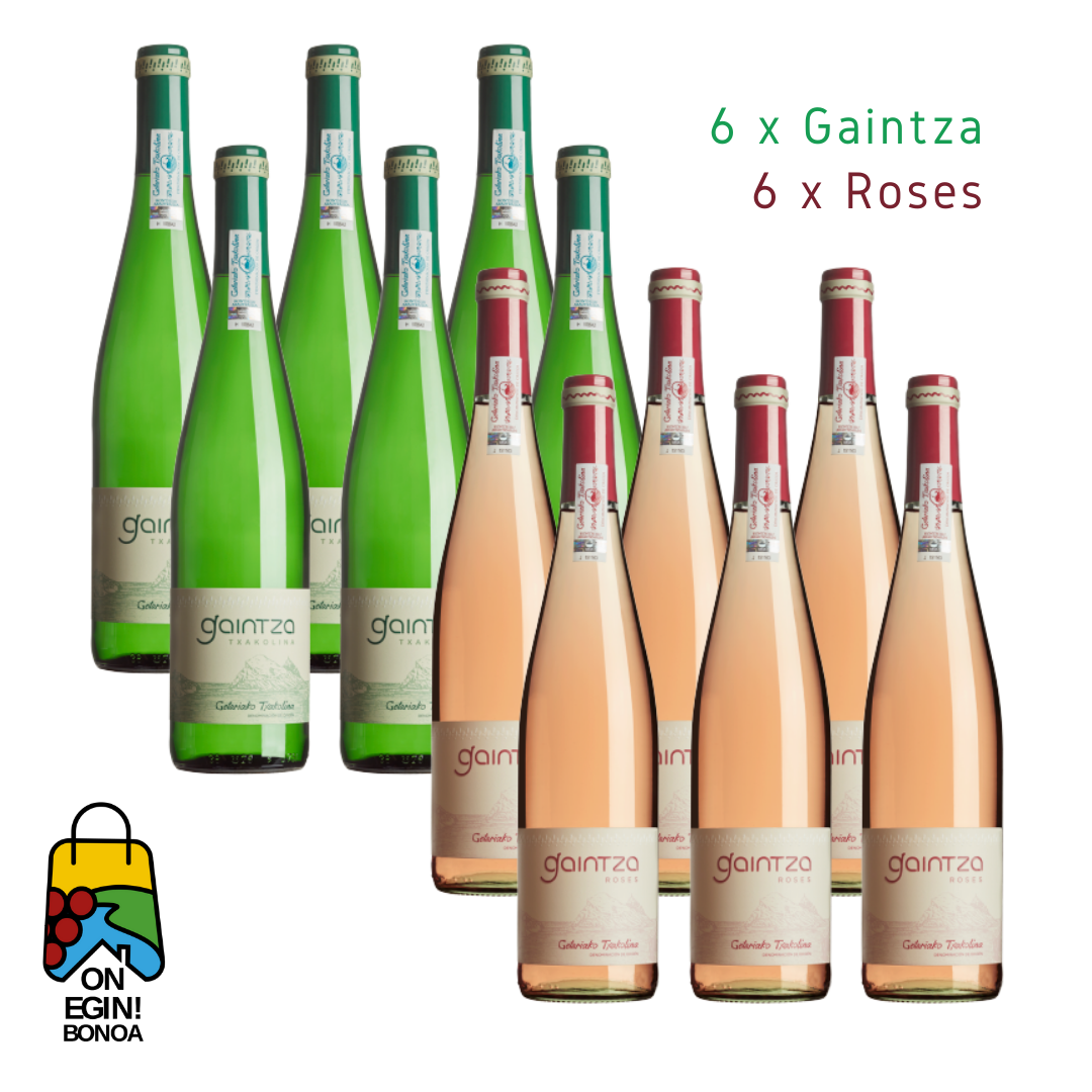 Pack 6 Gaintza - 6 Roses
