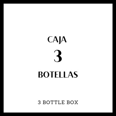 Caja 3 botellas