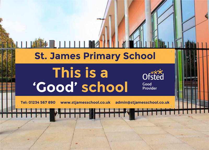 Ofsted Banner Store – Peak Banners