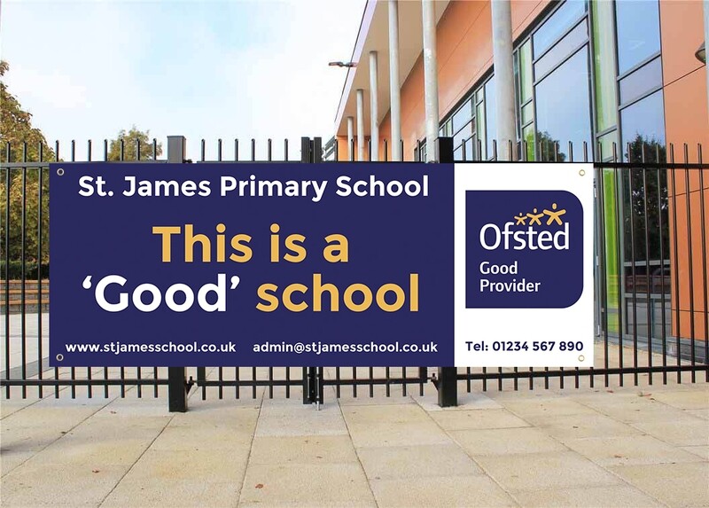 Ofsted Banner Store – Peak Banners