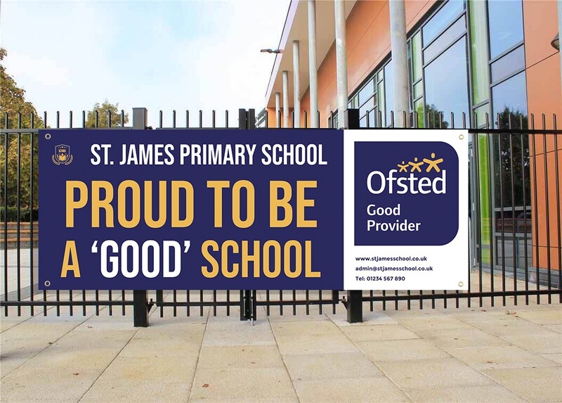 Ofsted Banner Store – Peak Banners